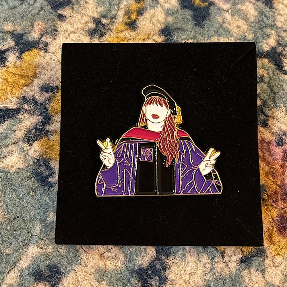 Dr. Taylor Alison Swift enamel pin